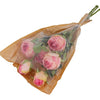 Countryfield kunstboeket belle roze h55c