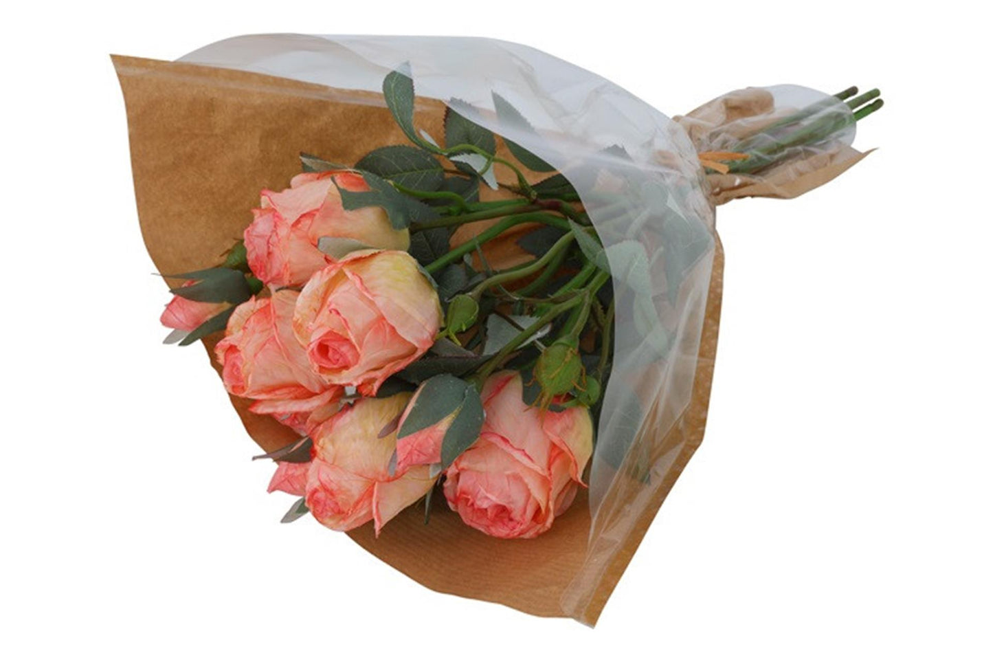 Countryfield kunstboeket rosa roze h44cm