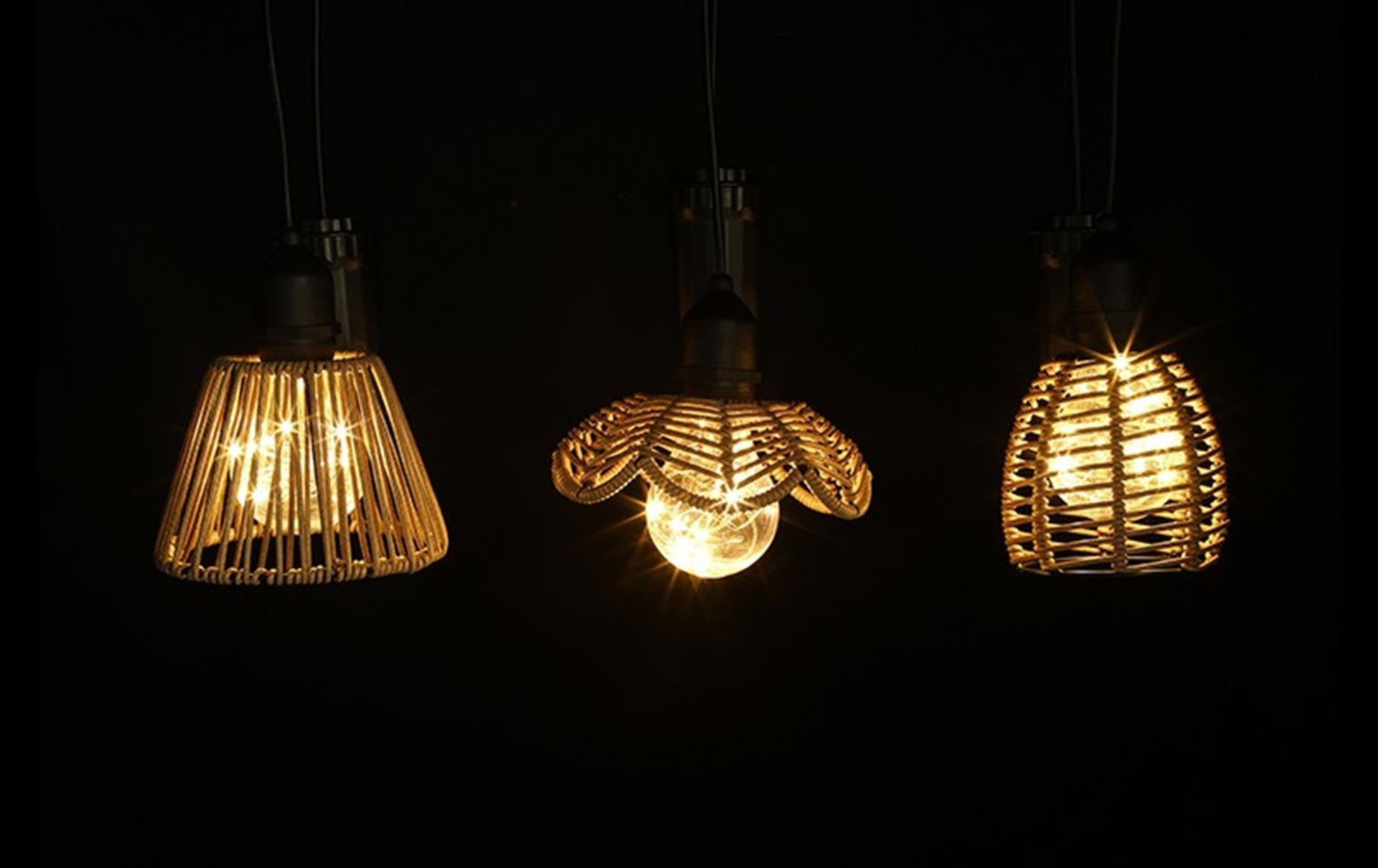 Countryfield led hanglamp bruin h16cm