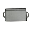 Vidaxl grillplaat dubbelzijdig 50x23 cm gietijzer