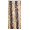 Vidaxl vliegengordijn 90x220 cm chenille beige en lichtbruin