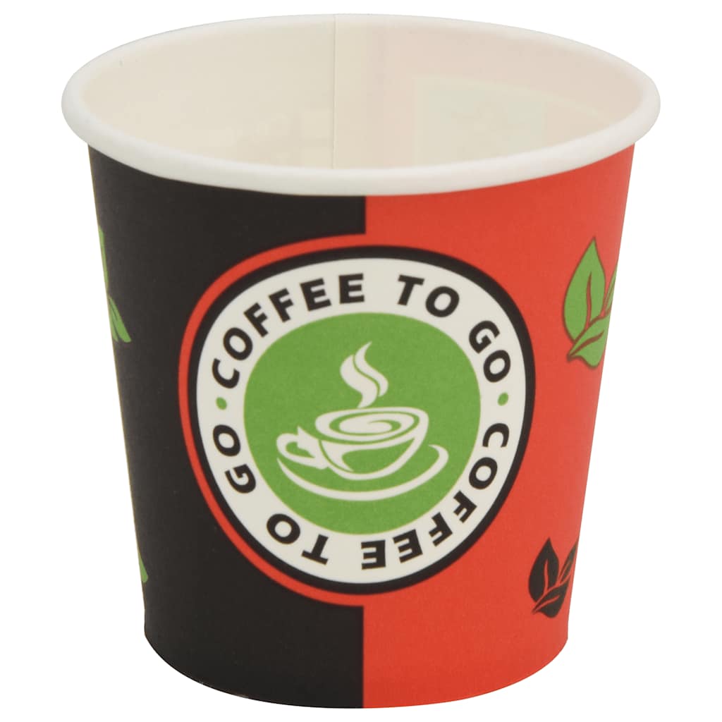 Vidaxl wegwerp koffiebekers papier 120 ml (4 oz) 1000 st