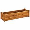 Vidaxl plantenbak verhoogd 100x30x25 cm acaciahout
