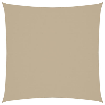 Vidaxl zonnescherm vierkant 2x2 m oxford stof beige