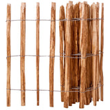 VidaXL Hek 90x500 cm hazelaarhout - afbeelding 1