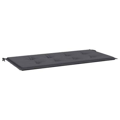Vidaxl tuinbankkussen 120x50x4 cm oxford stof antracietkleurig
