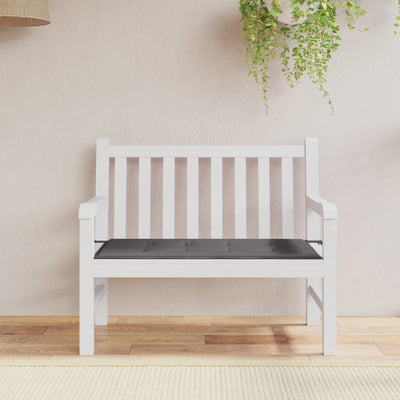 Vidaxl tuinbankkussen 120x50x4 cm oxford stof antracietkleurig