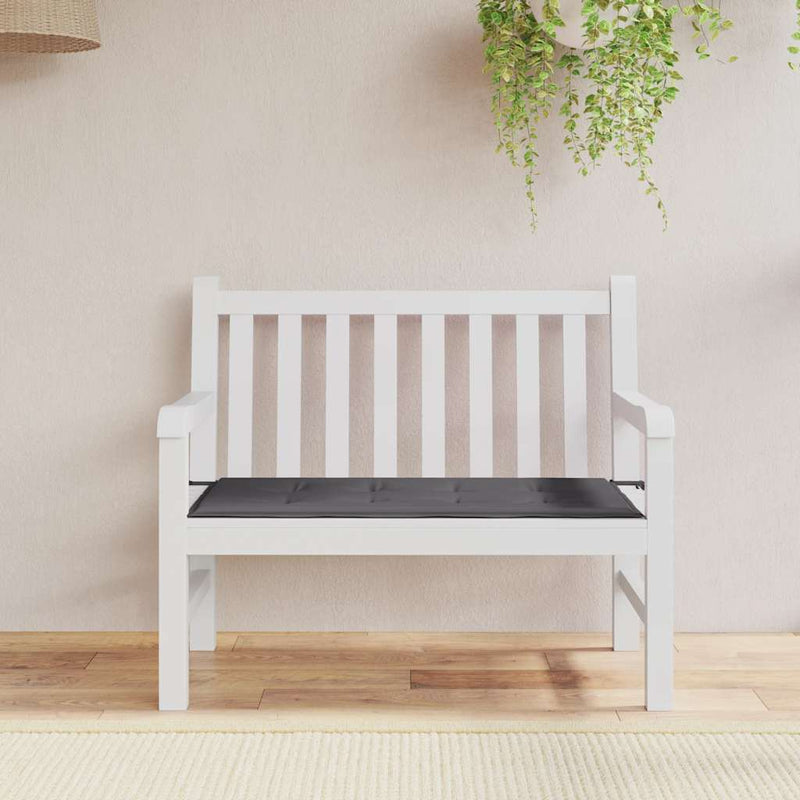 Vidaxl tuinbankkussen 120x50x3 cm oxford stof antracietkleurig