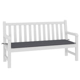 Vidaxl tuinbankkussen 150x50x3 cm oxford stof antracietkleurig - afbeelding 3