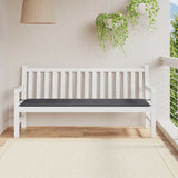 Vidaxl tuinbankkussen 180x50x3 cm oxford stof antracietkleurig - afbeelding 1