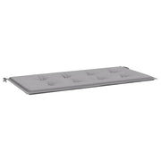 Vidaxl tuinbankkussen 100x50x3 cm oxford stof grijs - afbeelding 2