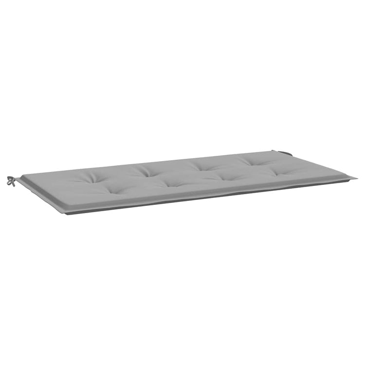Vidaxl tuinbankkussen 120x50x3 cm oxford stof grijs