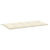 Vidaxl tuinbankkussen 100x50x4 cm oxford stof crèmekleurig