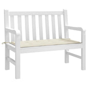 Vidaxl tuinbankkussen 100x50x3 cm oxford stof crèmekleurig - afbeelding 3