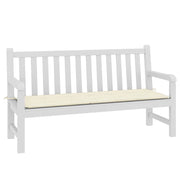 Vidaxl tuinbankkussen 150x50x3 cm oxford stof crèmekleurig - afbeelding 3