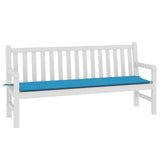 Vidaxl tuinbankkussen 180x50x3 cm oxford stof blauw - afbeelding 3