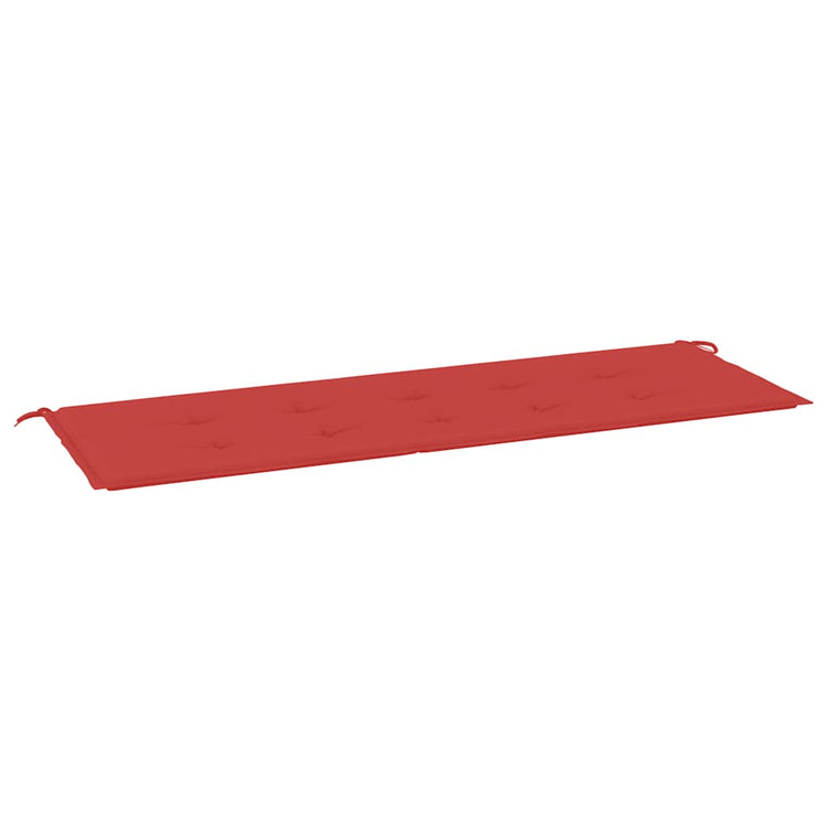 Vidaxl tuinbankkussen 150x50x3 cm oxford stof rood