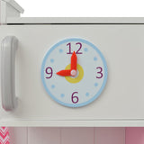 Vidaxl speelgoedkeuken roze en wit 82x30x100 cm hout - afbeelding 3