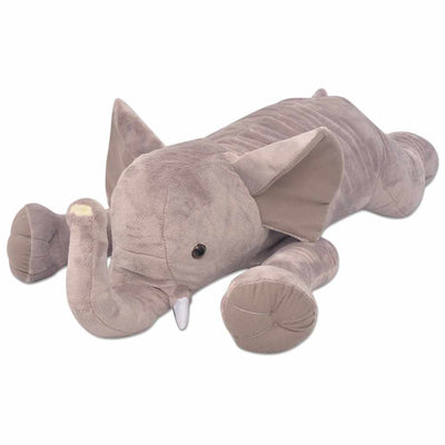 Vidaxl knuffelbeest olifant xxl 95 cm