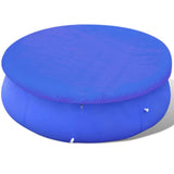 Vidaxl zwembadhoes rond 90 g m² 540 cm pe - afbeelding 2