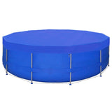 Vidaxl zwembadhoes rond 90 g m² 540 cm pe - afbeelding 3