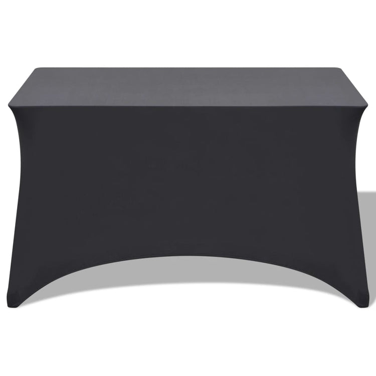 Vidaxl tafelhoes stretch antraciet 120x60,5x74 cm 2 st