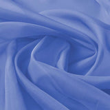 Vidaxl stof voile 1,45x20 m koningsblauw - afbeelding 2
