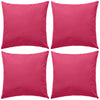 Vidaxl buitenkussens 45x45 cm roze 4 st