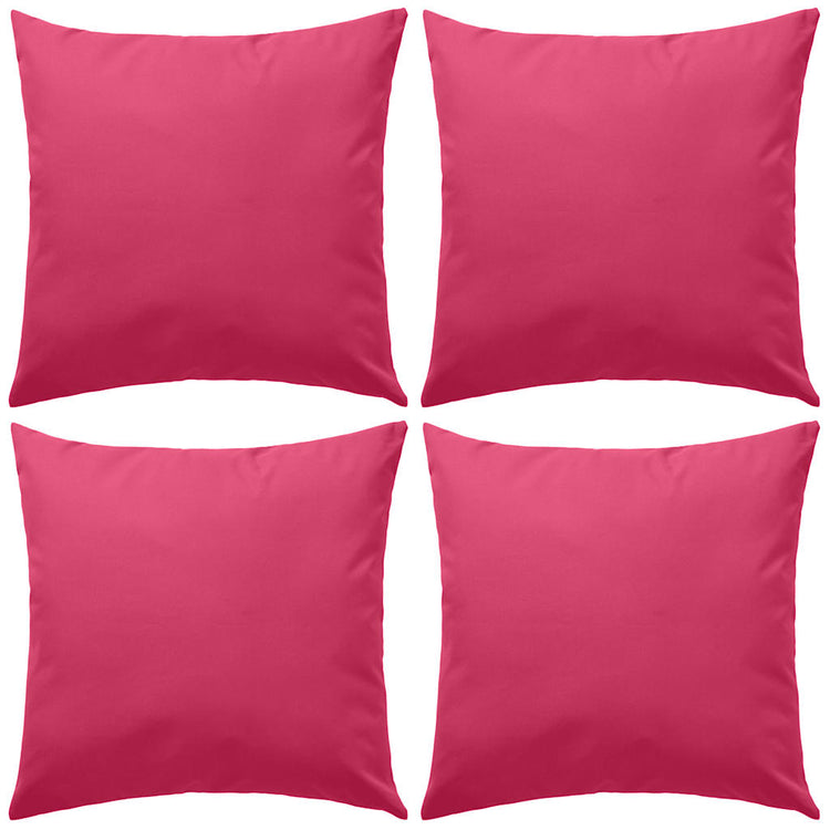 Vidaxl buitenkussens 45x45 cm roze 4 st