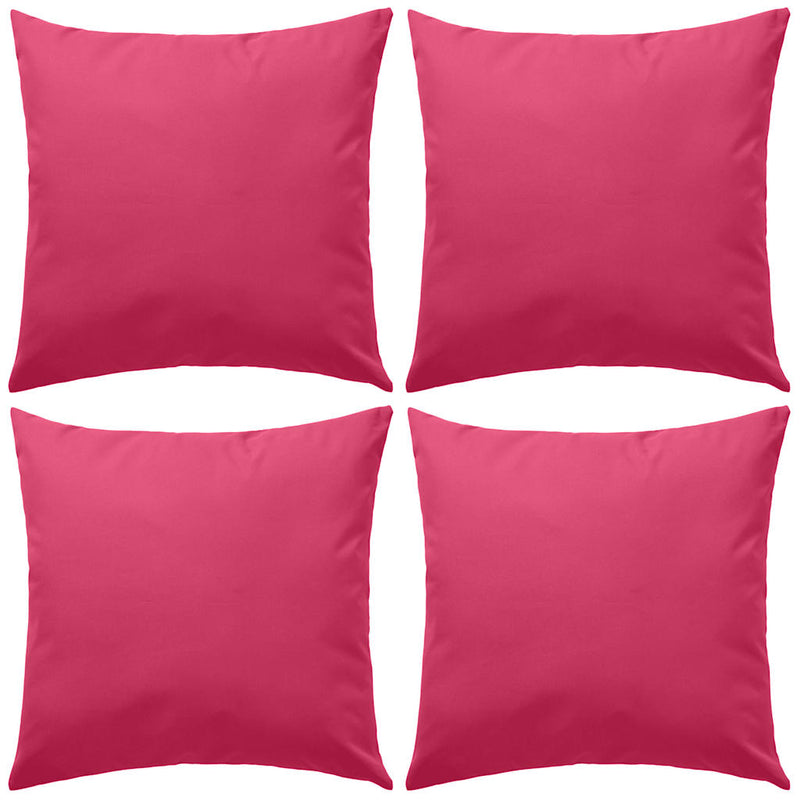 Vidaxl buitenkussens 45x45 cm roze 4 st