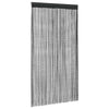 Vidaxl draadgordijnen 2 st 100x250 cm zwart