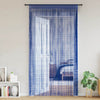 Vidaxl draadgordijnen 140x250 cm blauw 2 st