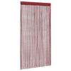 Vidaxl draadgordijnen 140x250 cm wijnrood 2 st