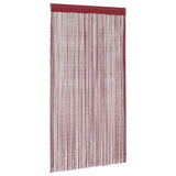 Vidaxl draadgordijnen 140x250 cm wijnrood 2 st - afbeelding 3
