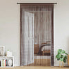 Vidaxl draadgordijnen 140x250 cm bruin 2 st