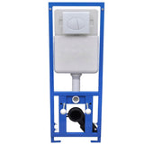 Vidaxl inbouwreservoir voor hangtoilet 11 l 41x14x(110-125) cm - afbeelding 2
