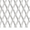Vidaxl draadhek 50x50 cm 20x10x2 mm roestvrij staal
