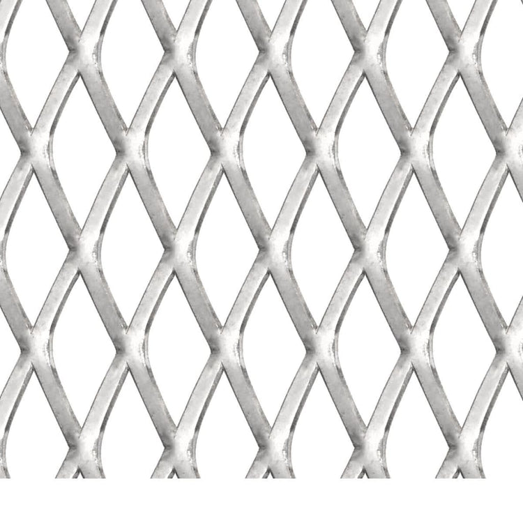 Vidaxl draadhek 100x85 cm 20x10x2 mm roestvrij staal