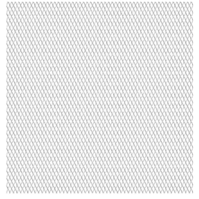 Vidaxl draadhek 50x50 cm 45x20x4 mm roestvrij staal