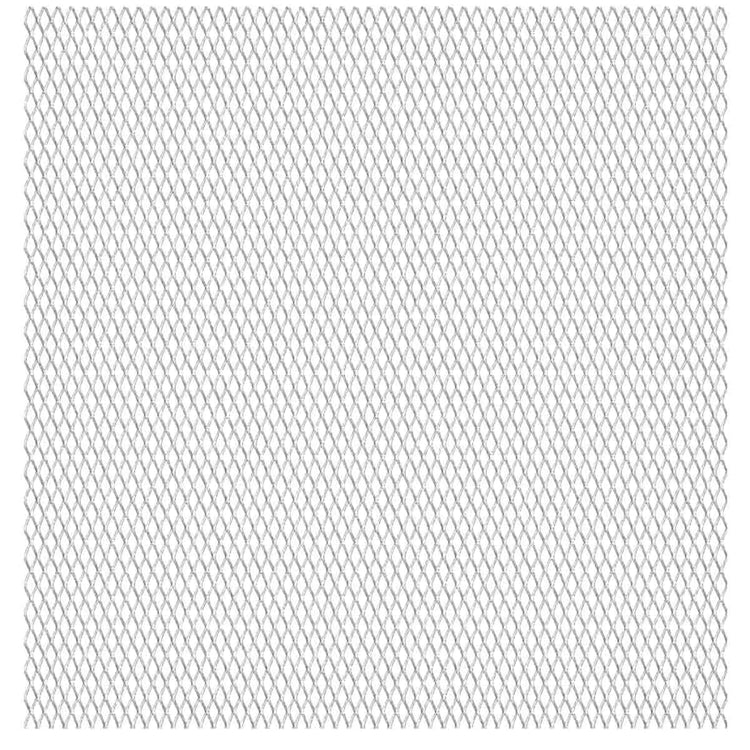 Vidaxl draadhek 100x85 cm 45x20x4 mm roestvrij staal