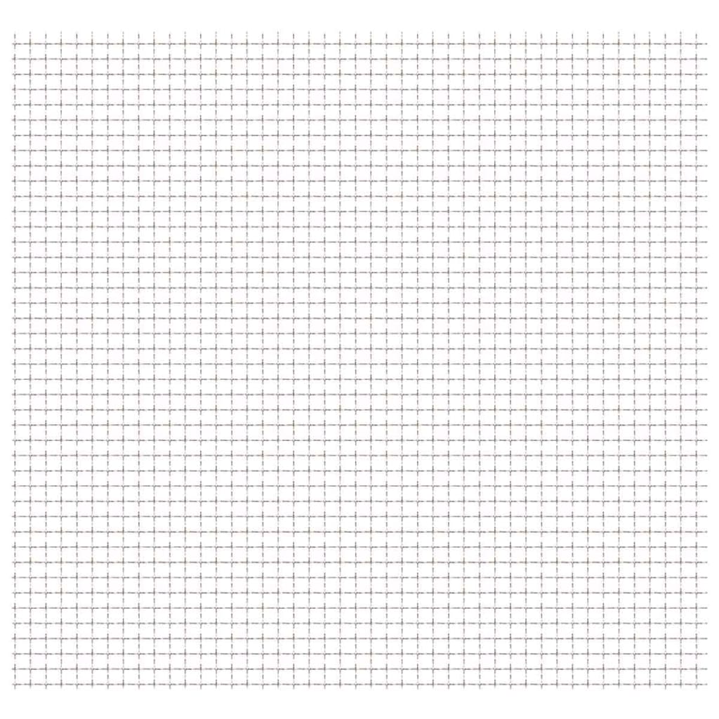 Vidaxl draadhek geweven gaas 100x85 cm 21x21x2,5 mm roestvrij staal