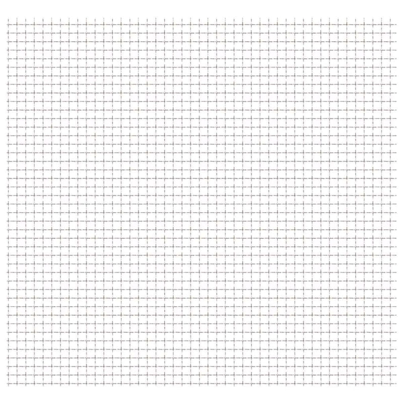 Vidaxl draadhek geweven gaas 100x85 cm 21x21x2,5 mm roestvrij staal