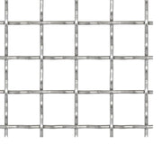 Vidaxl draadhek geweven gaas 100x85 cm 31x31x3 mm roestvrij staal - afbeelding 3