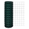 Vidaxl euro hek 10x1,7 m staal groen