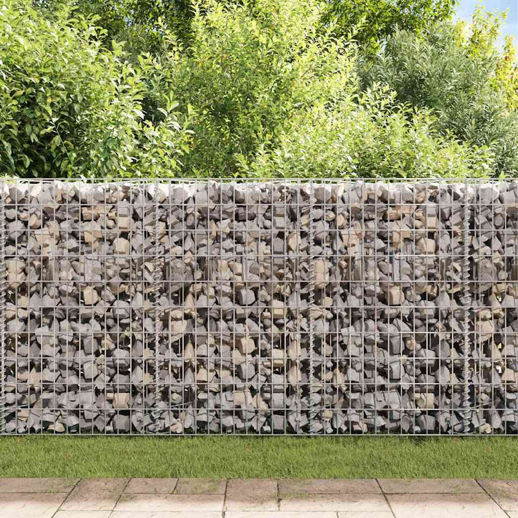 Vidaxl gabion mand 120x30x50 cm gegalvaniseerd staal