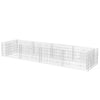 Vidaxl gabion plantenbak verhoogd 360x90x50 cm staal