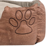 Vidaxl hondenbed kussen pu-kunstleer maat xxl beige - afbeelding 3