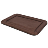 Vidaxl hondenmatras maat m bruin - afbeelding 1