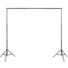 Vidaxl fotostudioset met 5 achtergronden en verstelbaar frame