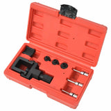 Vidaxl motorfiets kettingpons- en klink set 8-delig - afbeelding 1